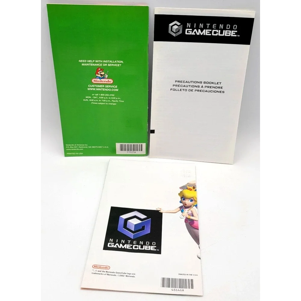 Mario‎ Golf Toadstool Tour Authentic MANUALS ONLY Nintendo GAMECUBE *NO GAME*